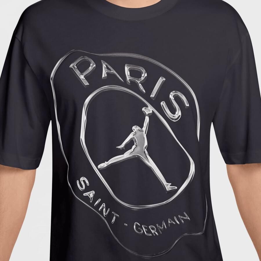 Jordan Dri-FIT Practice Tee PSG Men T-Shirts & Polo's grijs Maat L Kleding