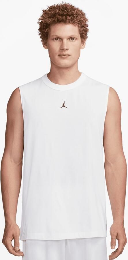 Jordan Dri-fit Sport Sleeveless Top Tanktops Heren white black maat: XL beschikbare maaten:S M L XL - Foto 3