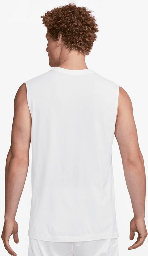 Jordan Dri-fit Sport Sleeveless Top Tanktops Heren white black maat: XL beschikbare maaten:S M L XL - Foto 2
