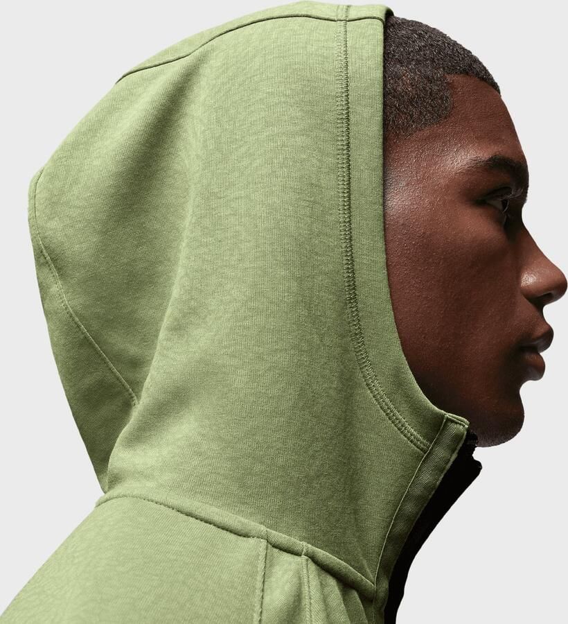 Jordan Dri-fit Sport Statement All Over Print Air Full Zip Hooded vesten Heren rough green sky j lt olive black maat: M beschikbare maaten:S M L