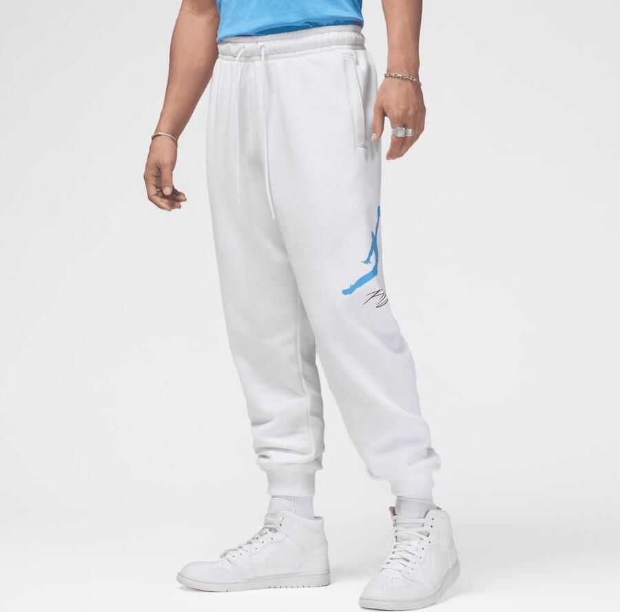 Jordan Essential Fleece Baseline Pants Men Trainingsbroeken wit Maat XL Kleding - Foto 3