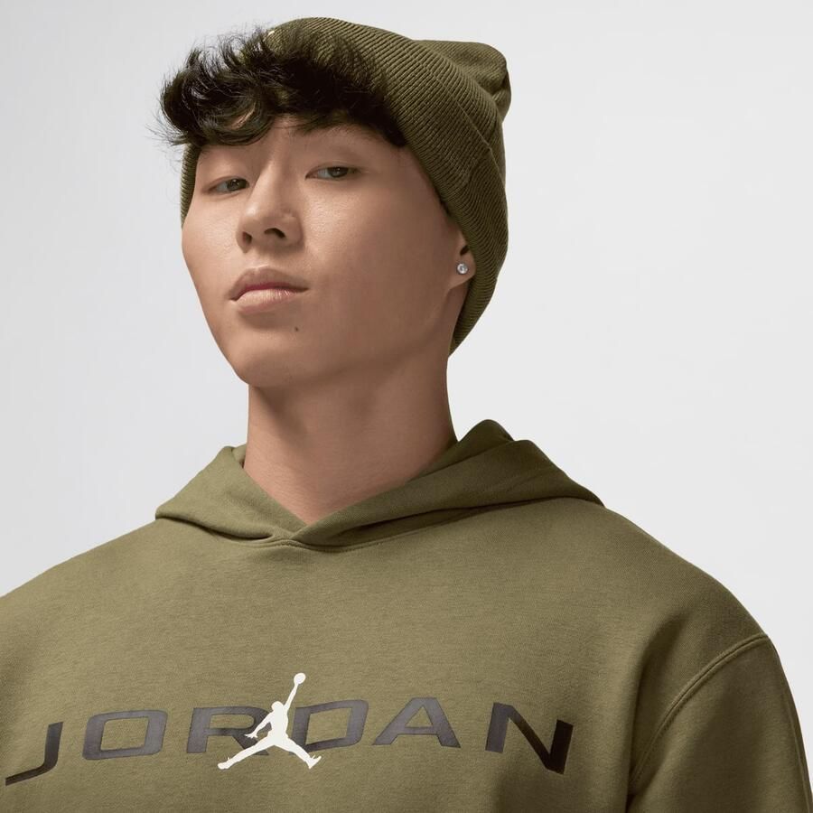 Jordan Essentials Air Fleece-Hoodie Men Hoodies & Sweaters groen Maat S Kleding - Foto 2