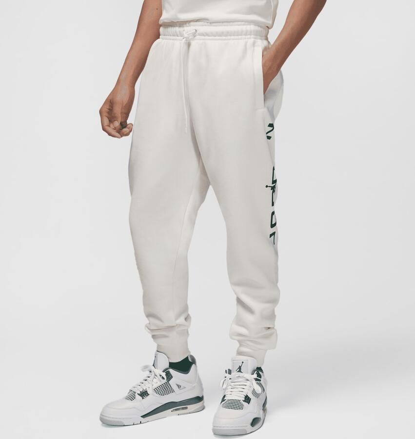Jordan Essentials Air Fleece Jogger Men Trainingsbroeken beige Maat XL Kleding - Foto 3