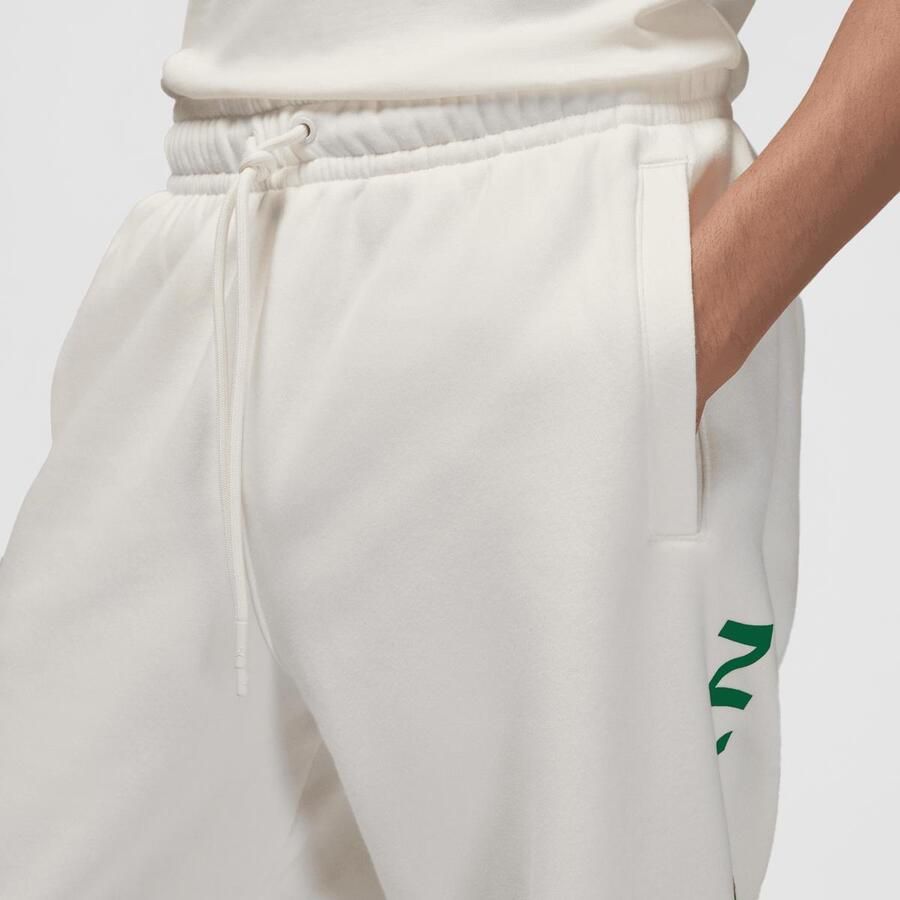 Jordan Essentials Air Fleece Jogger Men Trainingsbroeken beige Maat XL Kleding