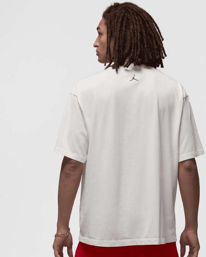 Jordan Flight Essentials Graphic T-Shirt Men T-Shirts & Polo's beige Maat XL Kleding - Foto 2