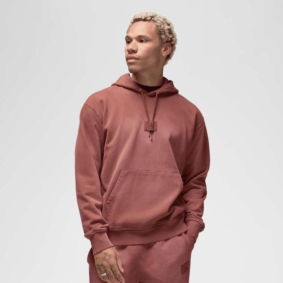 Jordan Flight Washed Fleece Hoodie Men Hoodies & Sweaters rood Maat XL Kleding - Foto 3