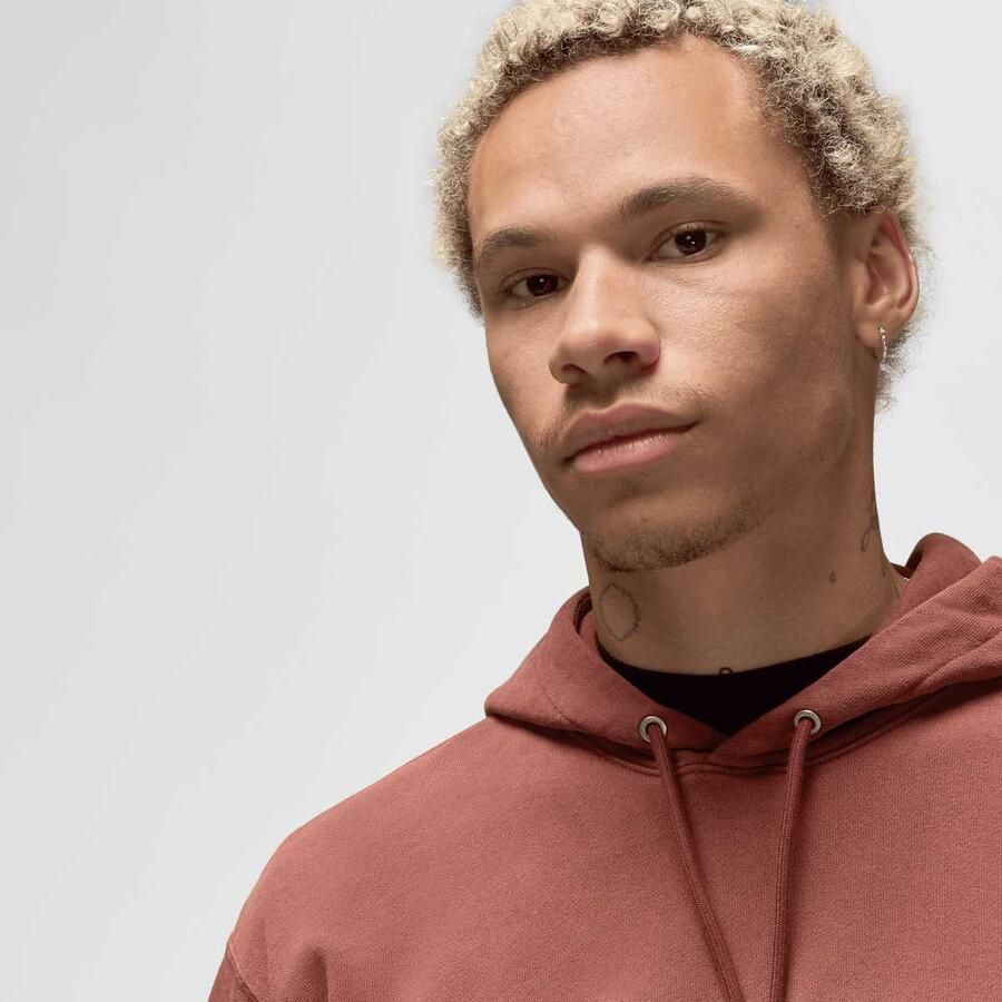 Jordan Flight Washed Fleece Hoodie Men Hoodies & Sweaters rood Maat XL Kleding - Foto 2