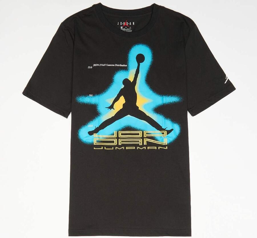 Jordan Gamma '24 Retro Unisex T-Shirts zwart Maat 163-175 Kleding - Foto 2