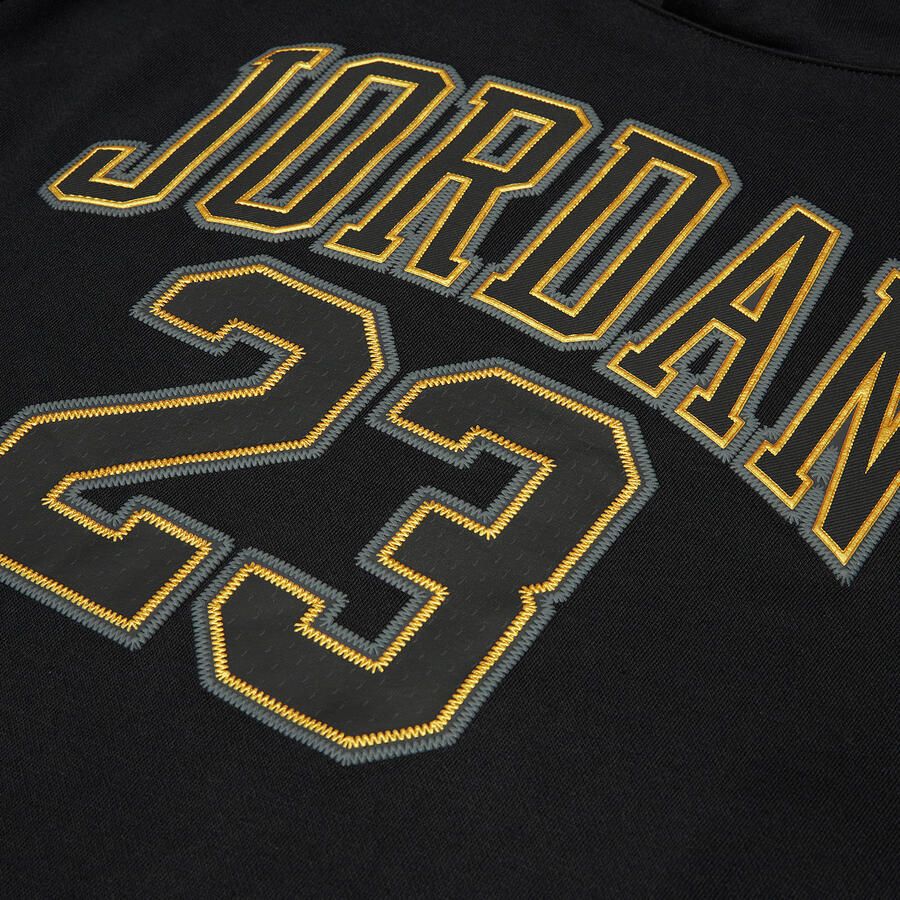 Jordan High Brand Read Fleece Hoodie Unisex Hoodies & Sweaters zwart Maat 128-132 Kleding