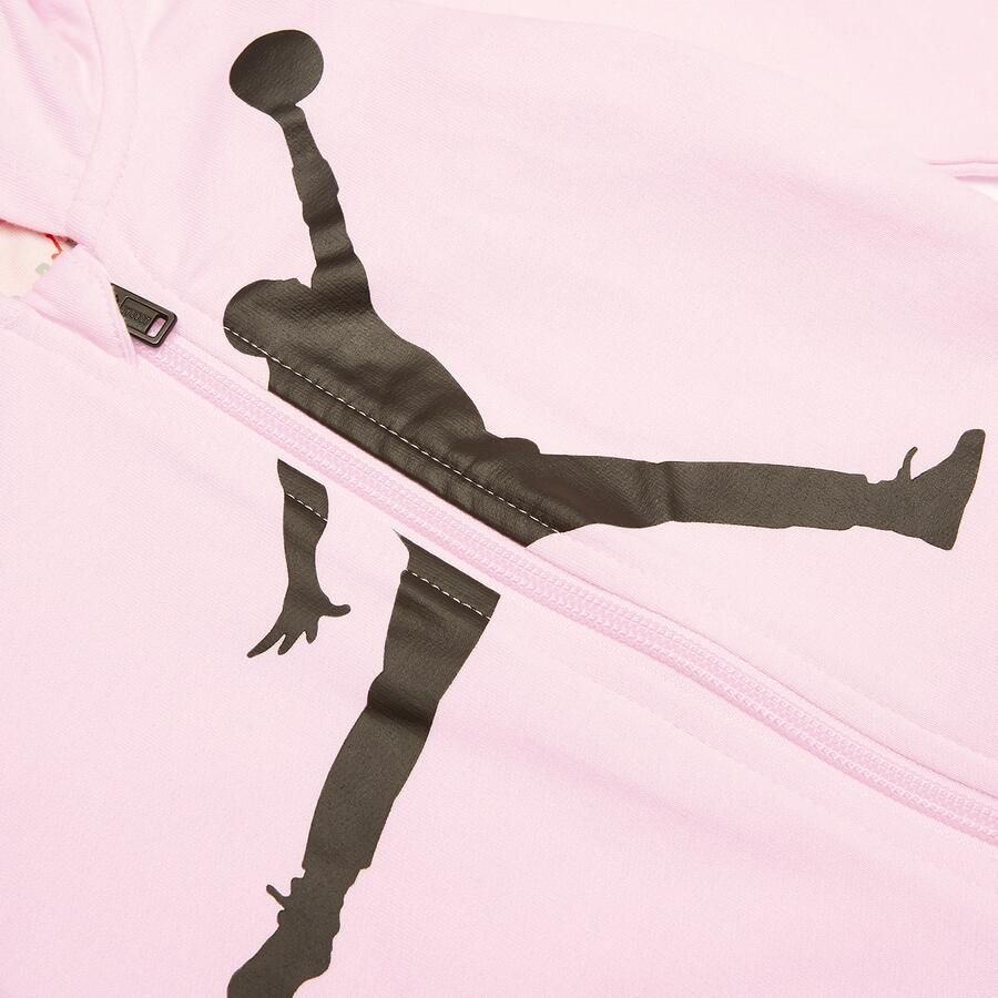 Jordan High-brand-read jumpman hooded coverall Bodys und Strampler Kleding pink maat: 0-3 m beschikbare maaten:0-3 m 3 m 6 m 9 m