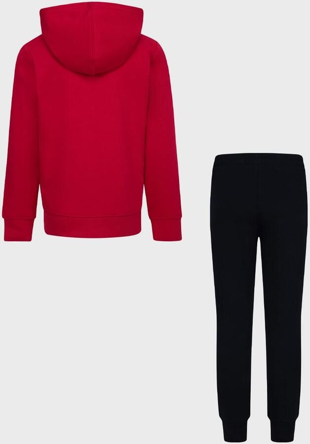 Jordan JDB Brooklyn Fleece Full Zip Hoodie Set Unisex Baby Rompers & Sets rood 104 Kleding - Foto 2