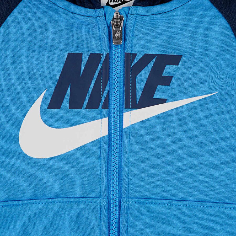 Nike Color Blocked High-Brand-Read Jogger Set Unisex Baby Rompers & Sets blauw 104 Kleding