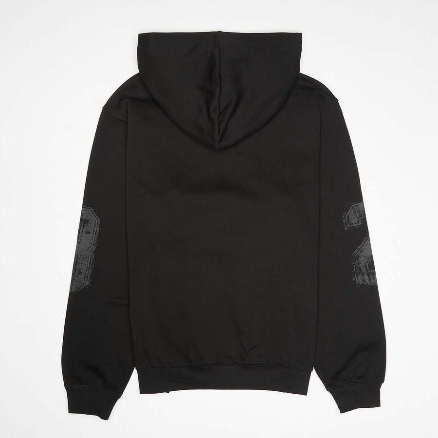 Jordan JDB MJ MVP High-Brand-Read Jump Fleece Pullover Unisex Trainingsbroeken zwart Maat 128-132 Kleding