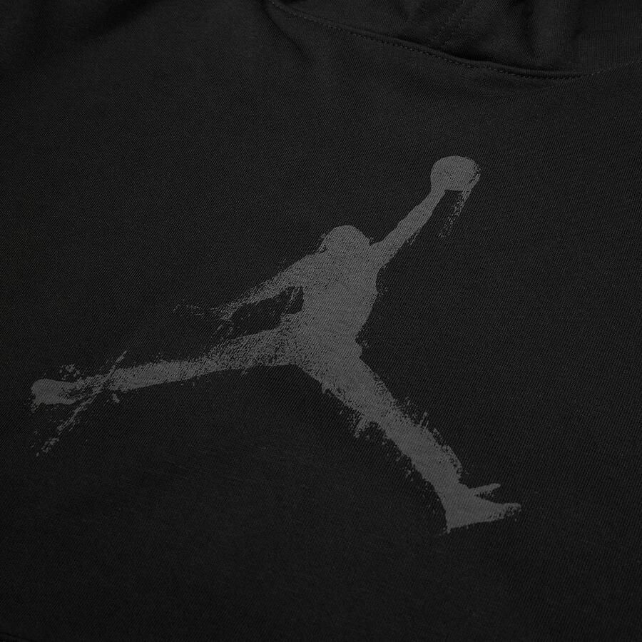 Jordan JDB MJ MVP High-Brand-Read Jump Fleece Pullover Unisex Trainingsbroeken zwart Maat 128-132 Kleding - Foto 2