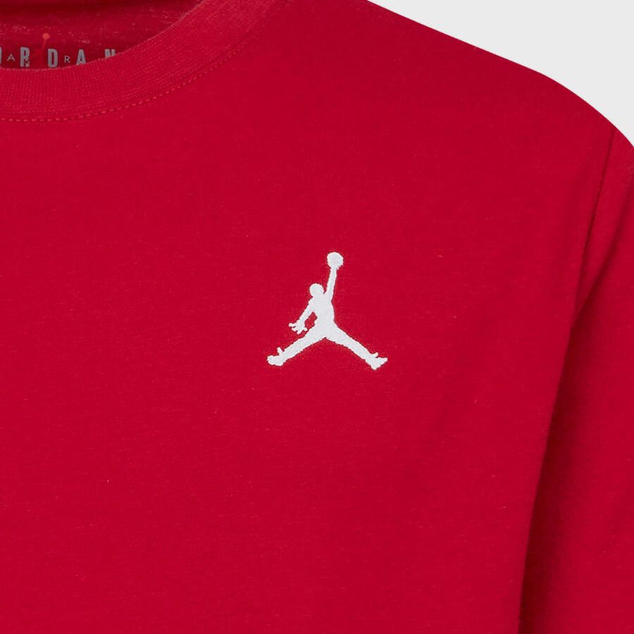 Jordan Jump Air T-Shirt Unisex T-Shirts rood Maat 163-175 Kleding