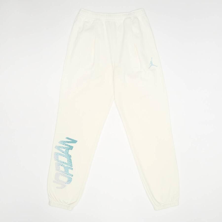 Jordan Jump Club Pleated Fleece Pants Unisex Trainingsbroeken beige Maat 128-140 Kleding - Foto 3