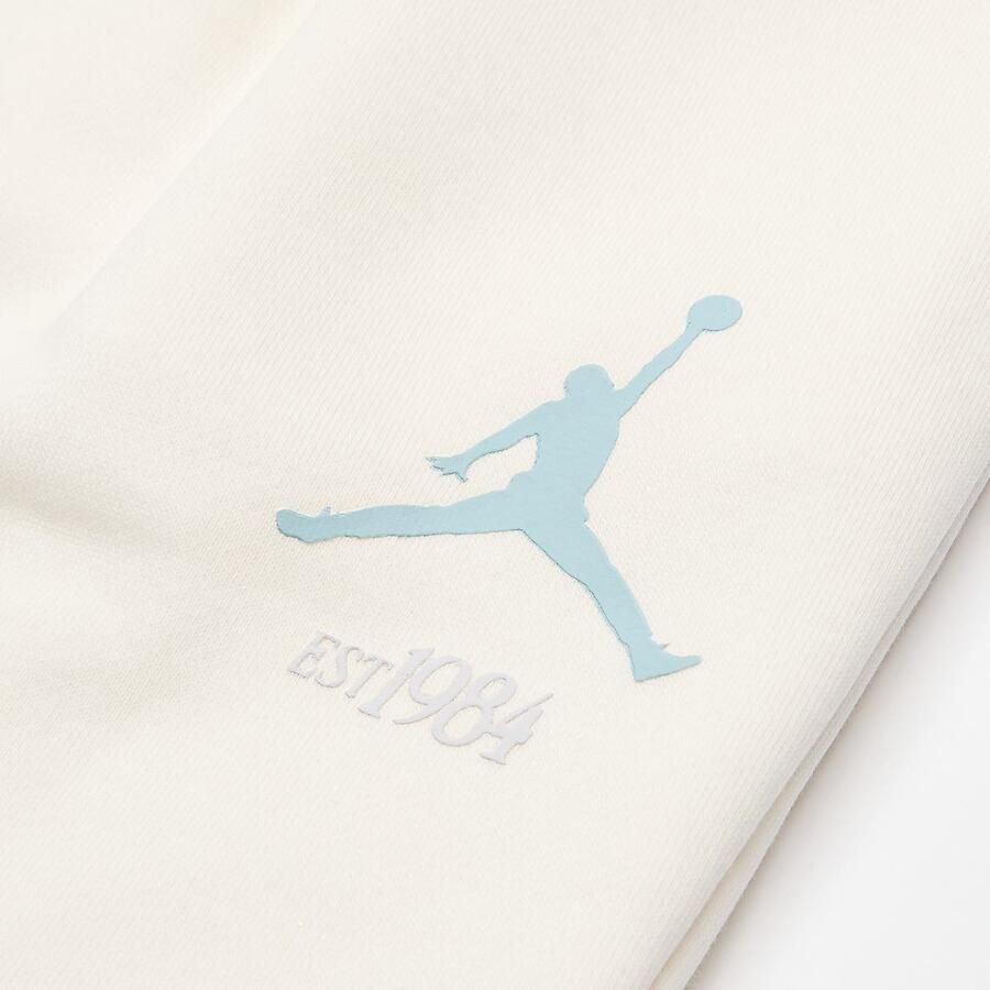 Jordan Jump Club Pleated Fleece Pants Unisex Trainingsbroeken beige Maat 128-140 Kleding - Foto 2