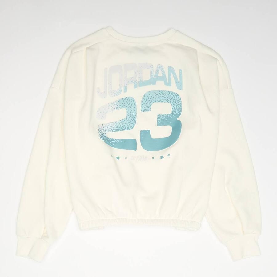 Jordan Jump Club Pleated Fleece Unisex Hoodies & Sweaters beige Maat 122-128 Kleding