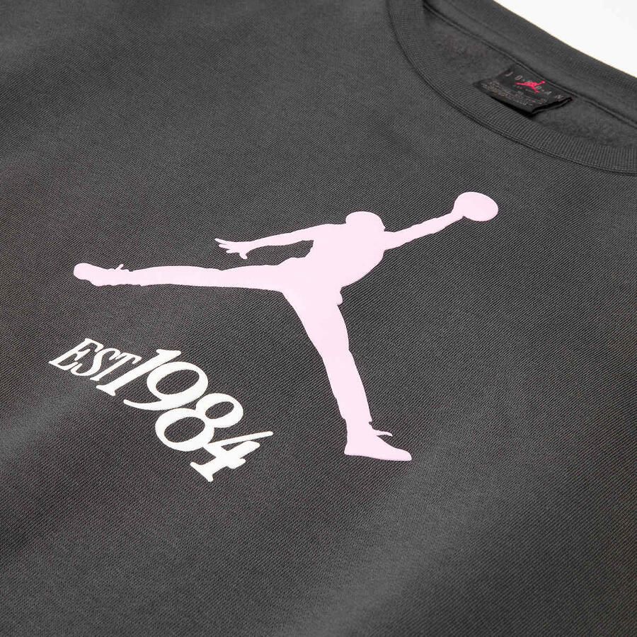 Jordan Jump Club Pleated Fleece Unisex Hoodies & Sweaters zwart Maat 128-140 Kleding