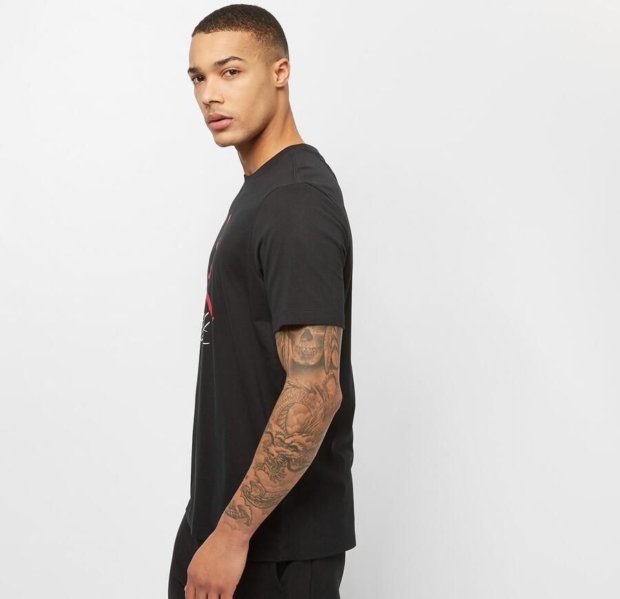 Jordan Jumpman Flight HBR men T-Shirts & Polo's zwart Maat XL Kleding