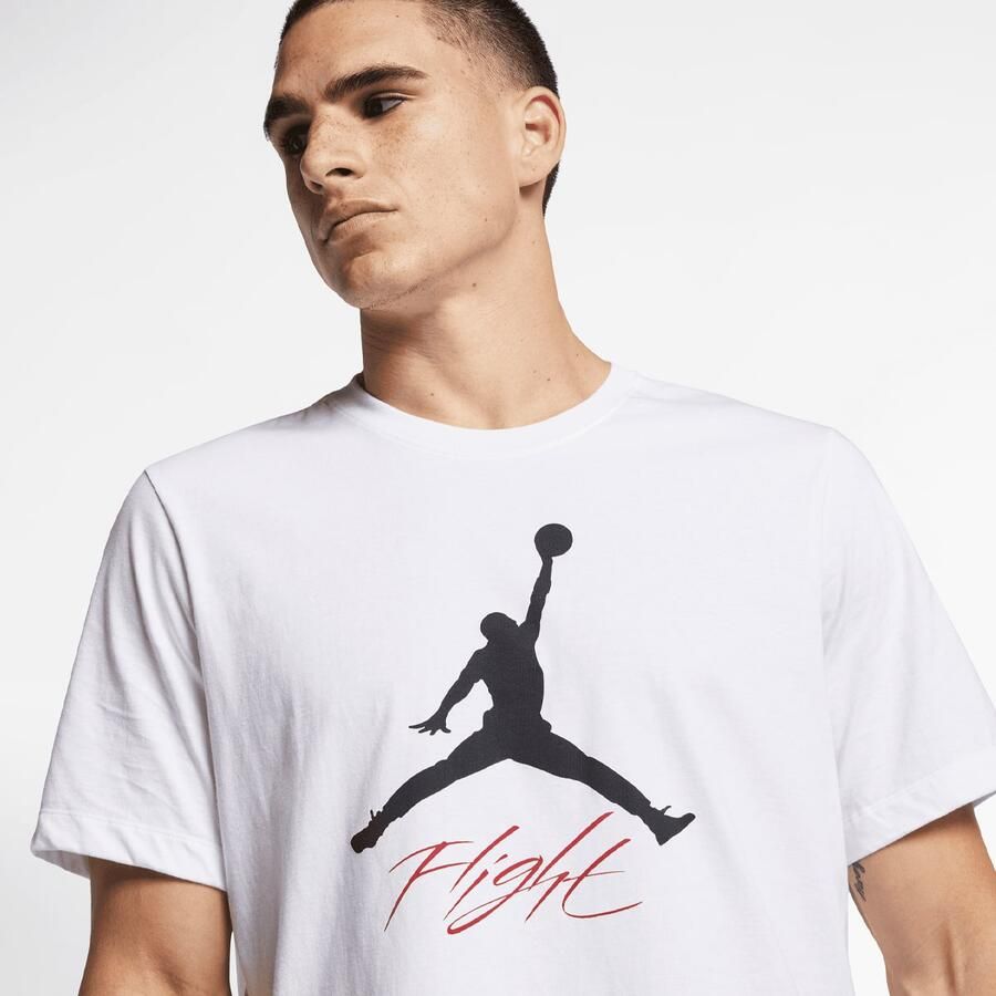 Jordan Jumpman Flight High Brand Read Tee T-shirts Heren white black maat: XL beschikbare maaten:S M L XL - Foto 2