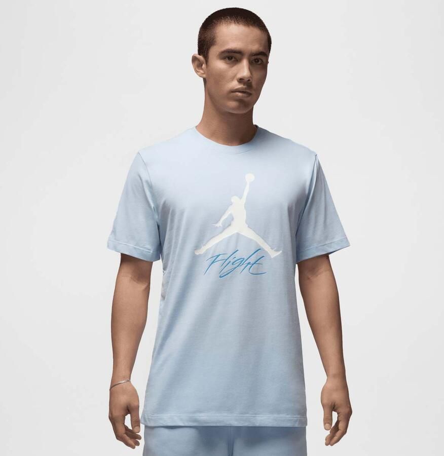 Jordan Jumpman Flight T-Shirt Men T-Shirts & Polo's blauw Maat XL Kleding - Foto 3