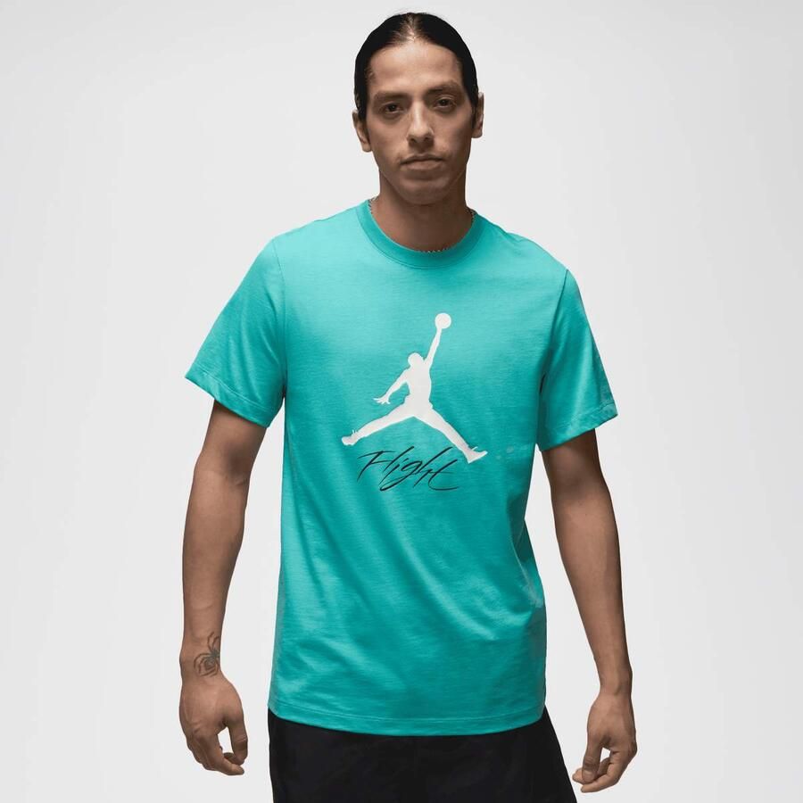 Jordan Jumpman Flight T-Shirt men T-Shirts & Polo's turkoois Maat XL Kleding - Foto 3
