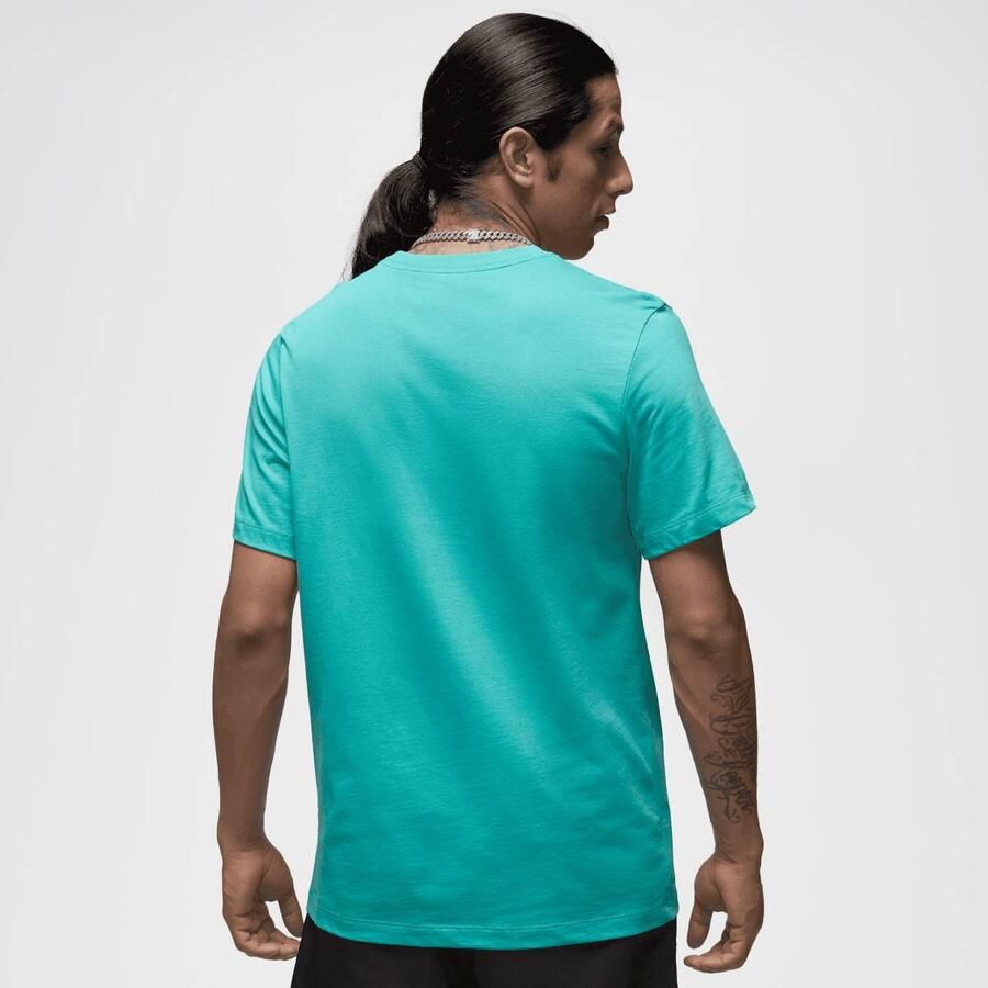 Jordan Jumpman Flight T-Shirt men T-Shirts & Polo's turkoois Maat XL Kleding