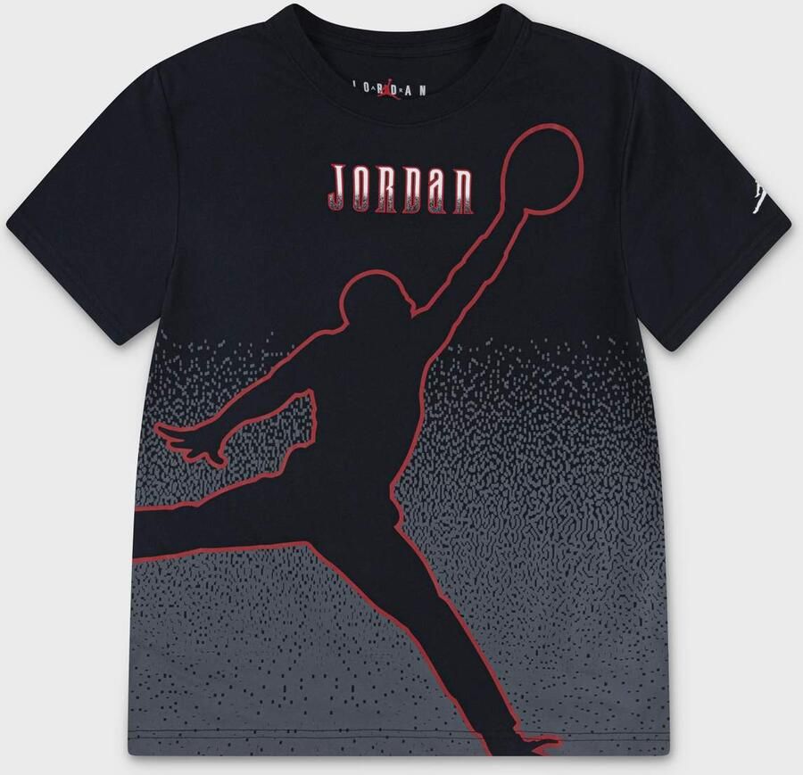 Jordan Jump Global High-Brand-Read Short Sleeve Tee Unisex T-Shirts zwart Maat 147-163 Kleding - Foto 2