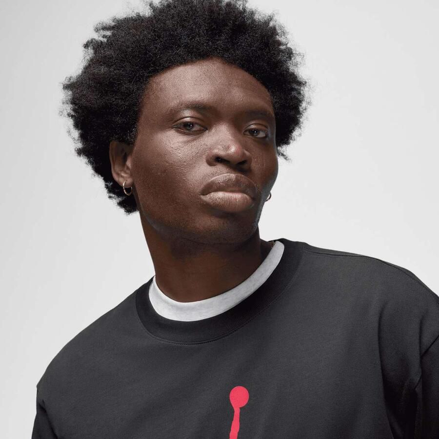 Jordan Jumpman Long Sleeve High-Brand-Read Tee Men Longsleeves zwart Maat XXL Kleding - Foto 2