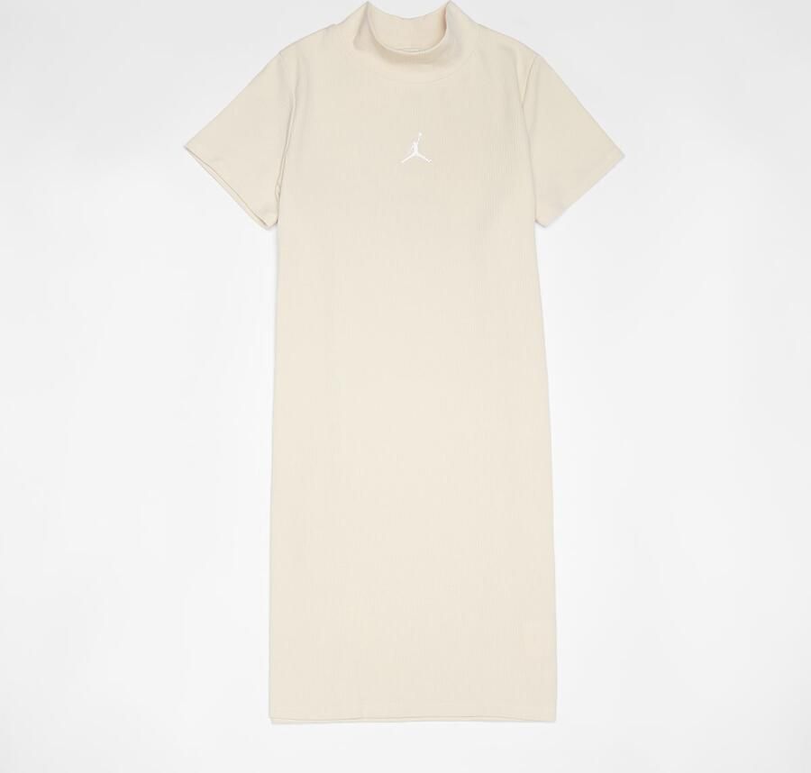 Jordan Jump Ribbed Taping Dress Wo Jurken & Rokken beige Kleding - Foto 3
