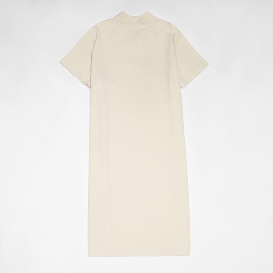 Jordan Jump Ribbed Taping Dress Wo Jurken & Rokken beige Kleding