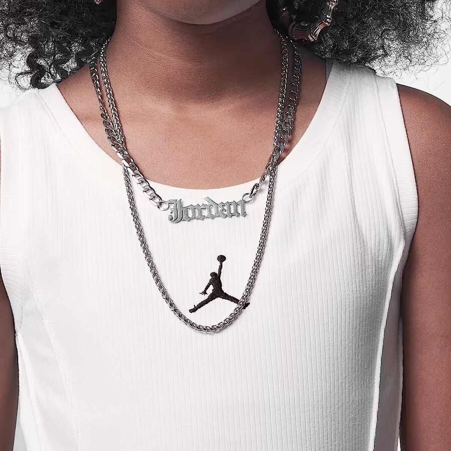 Jordan Jump Training Camp Pintuck T Unisex Tanktops & Tops beige Maat 122-128 Kleding