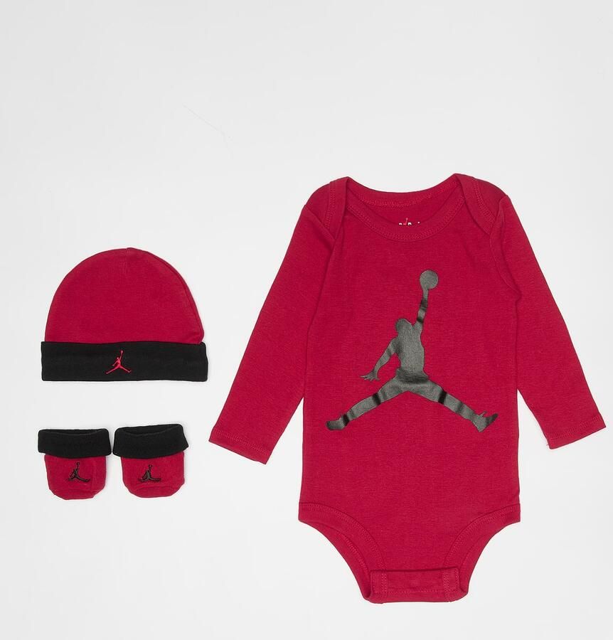 Jordan Jump Unisex Baby Rompers & Sets rood Maat 6M-12M Kleding - Foto 2