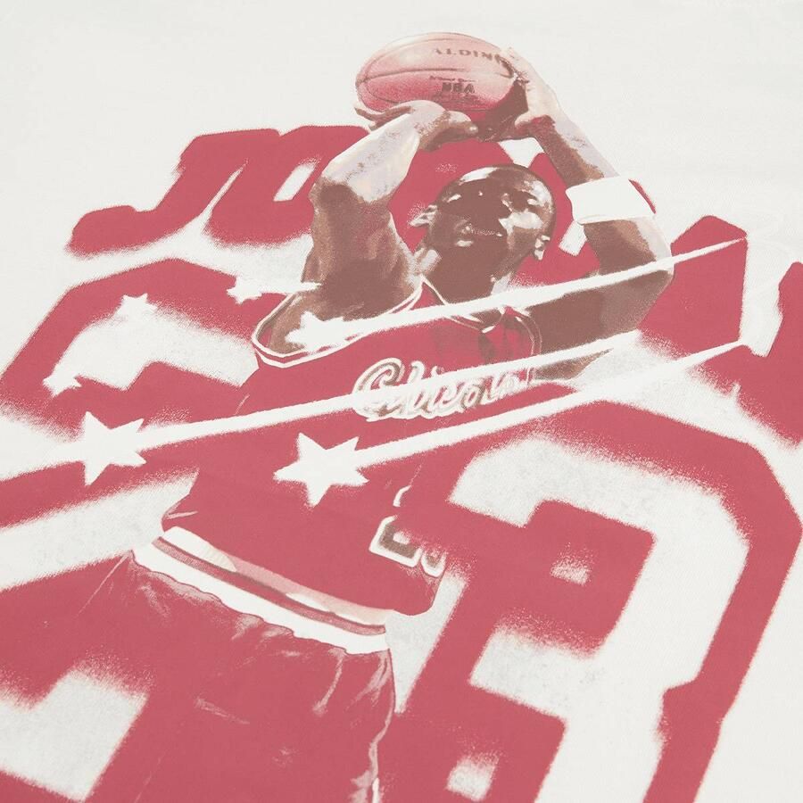 Jordan Junior 40th Anniversary Shortsleeve unisex T-Shirts beige Maat 128-132 Kleding - Foto 2