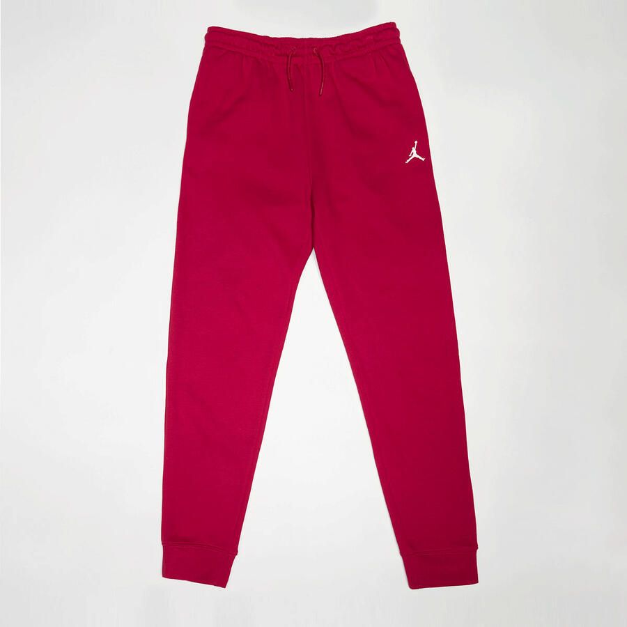 Jordan Junior Michael Brooklyn Fleece Essential Pant Unisex Trainingsbroeken rood Maat 132-147 Kleding - Foto 2