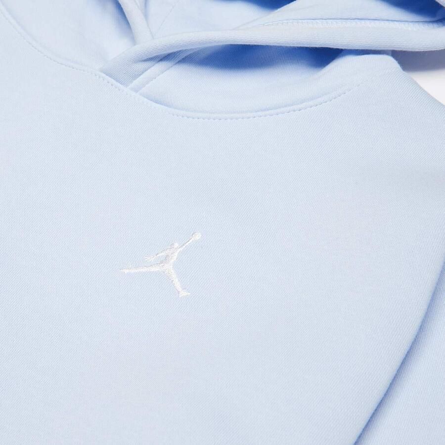 Jordan Junior Michael Brooklyn Fleece Pullover Unisex Hoodies & Sweaters blauw Maat 163-175 Kleding - Foto 2