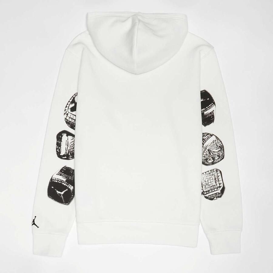 Jordan Junior Michael MVP Fleece High Brand Read Pullover Unisex Hoodies & Sweaters wit Maat 128-132 Kleding