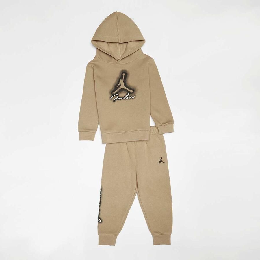 Jordan Junior Michael MVP Fleece Pullover Set Unisex Baby Rompers & Sets bruin M Kleding - Foto 3