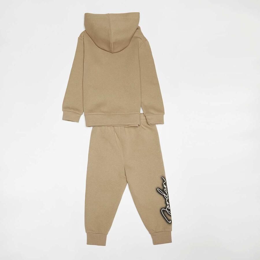 Jordan Junior Michael MVP Fleece Pullover Set Unisex Baby Rompers & Sets bruin M Kleding