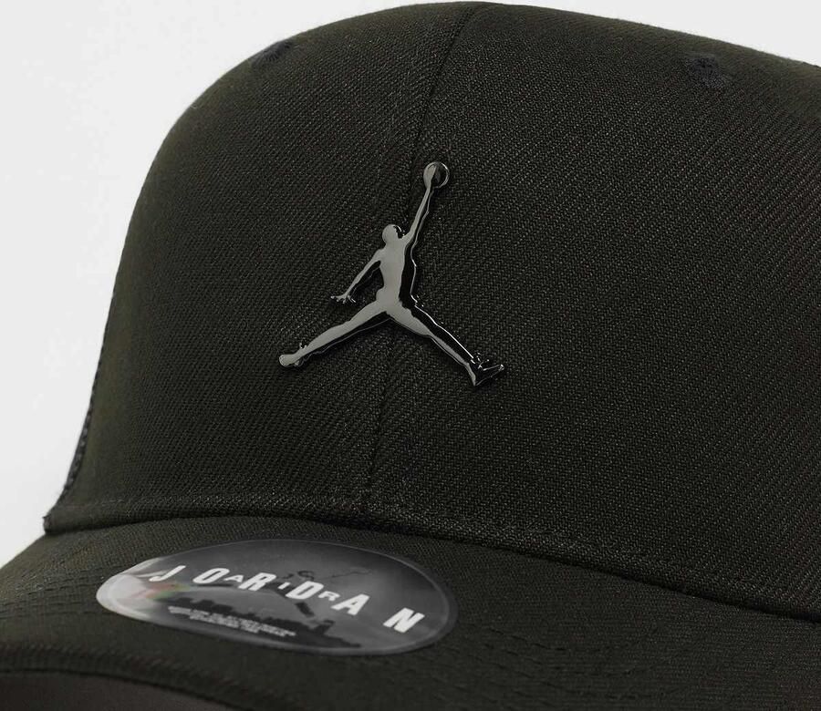 Jordan Metal Jump Trucker Unisex Caps zwart Maat 8Y-20Y Accessoires