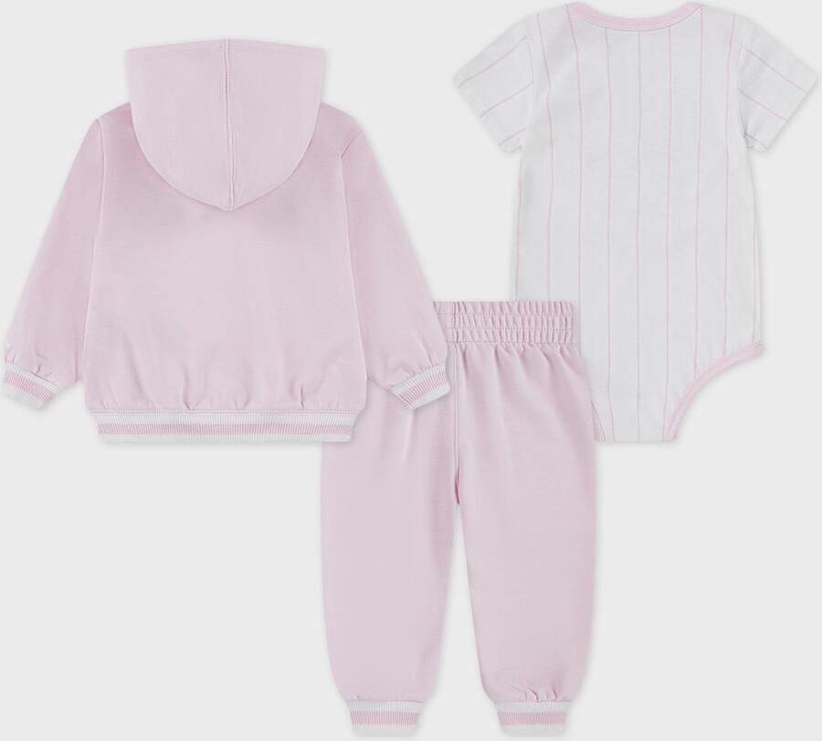 Jordan MJ 23 Jersey Full-Zip Set Unisex Baby Rompers & Sets lichtroze M Kleding - Foto 2