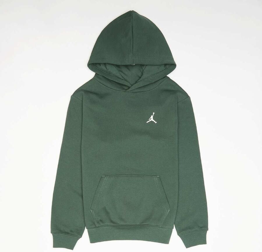 Jordan MJ Brooklyn Fleece Pullover Hoodie Unisex Hoodies & Sweaters groen Maat 128-132 Kleding - Foto 3