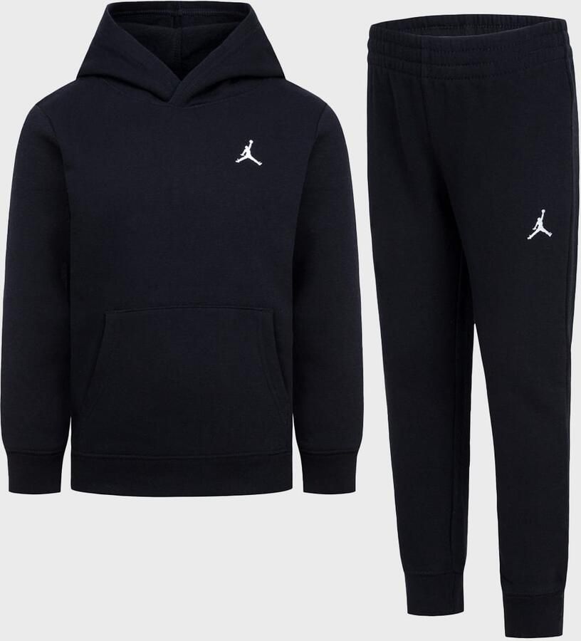 Jordan MJ Brooklyn Fleece Pullover Set unisex Baby Rompers & Sets zwart 104 Kleding - Foto 3