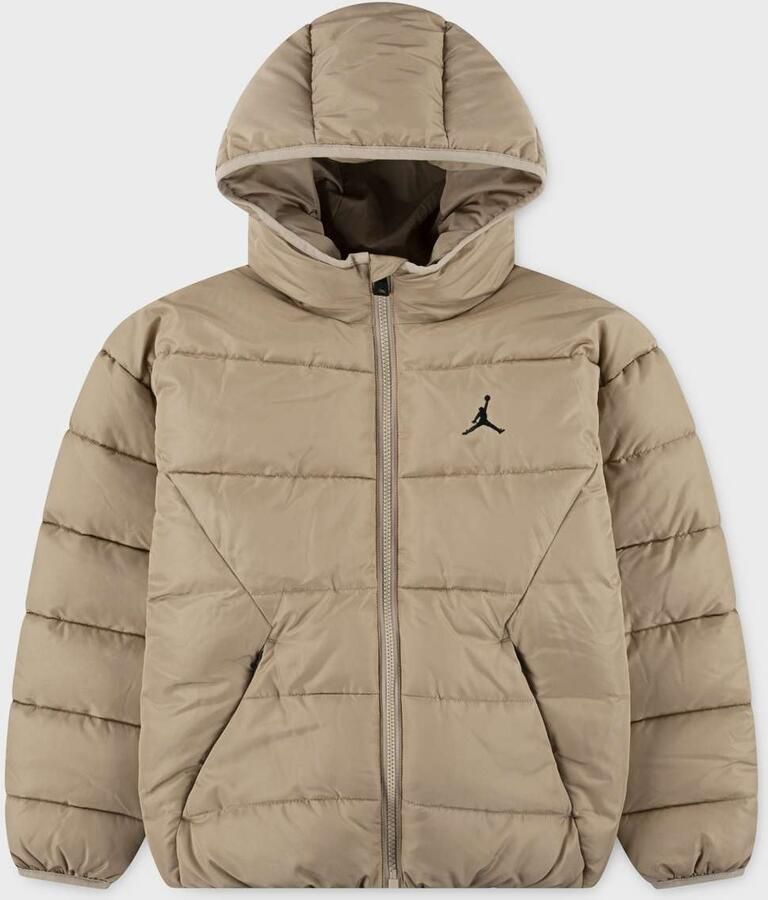 Jordan MJ Brooklyn Puffer Jacket Unisex jackets beige Maat 128-132 Kleding - Foto 3