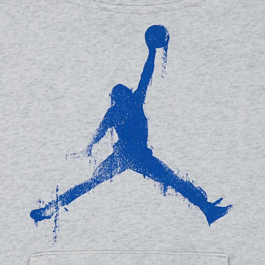 Jordan MVP High-Brand-Read Jump Fleece Hoodie Unisex Hoodies & Sweaters grijs Maat 128-132 Kleding