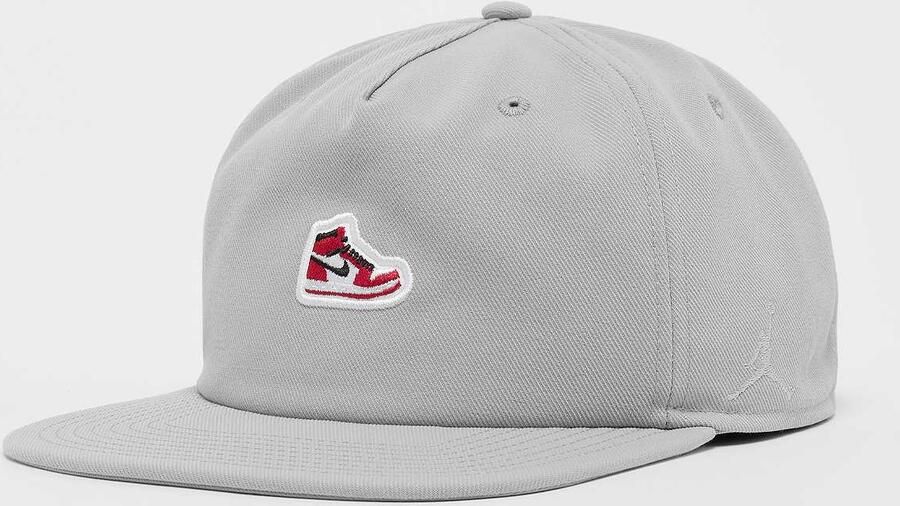 Jordan Pro Structured Sneaker Patch Cap Unisex Caps grijs Maat M L Accessoires - Foto 3