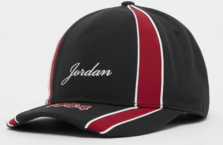 Jordan Rise Structured Cap Unisex Caps zwart Maat M L Accessoires - Foto 3