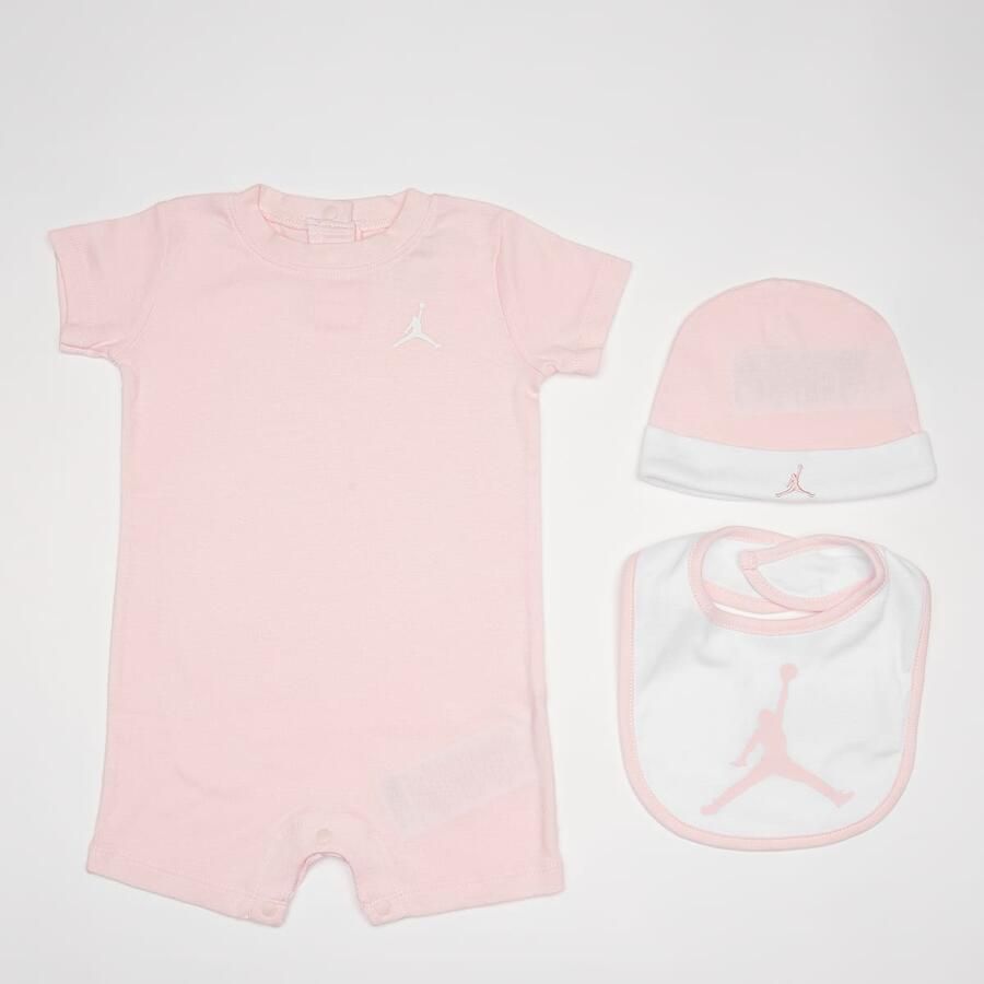 Jordan Romper Set (3 Piece) Unisex Baby Rompers & Sets lichtroze Maat 6M-12M Kleding - Foto 2