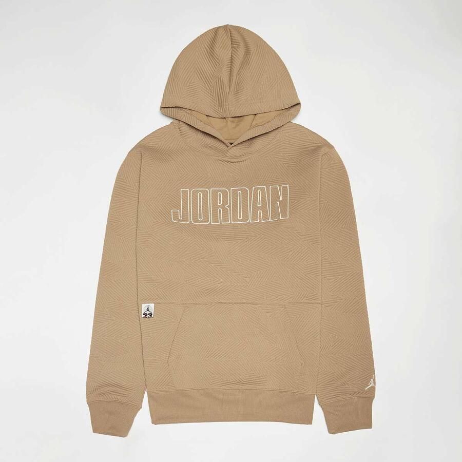 Jordan Sneaker School Jacquard Hoodie Unisex Hoodies & Sweaters bruin Maat 128-132 Kleding - Foto 3